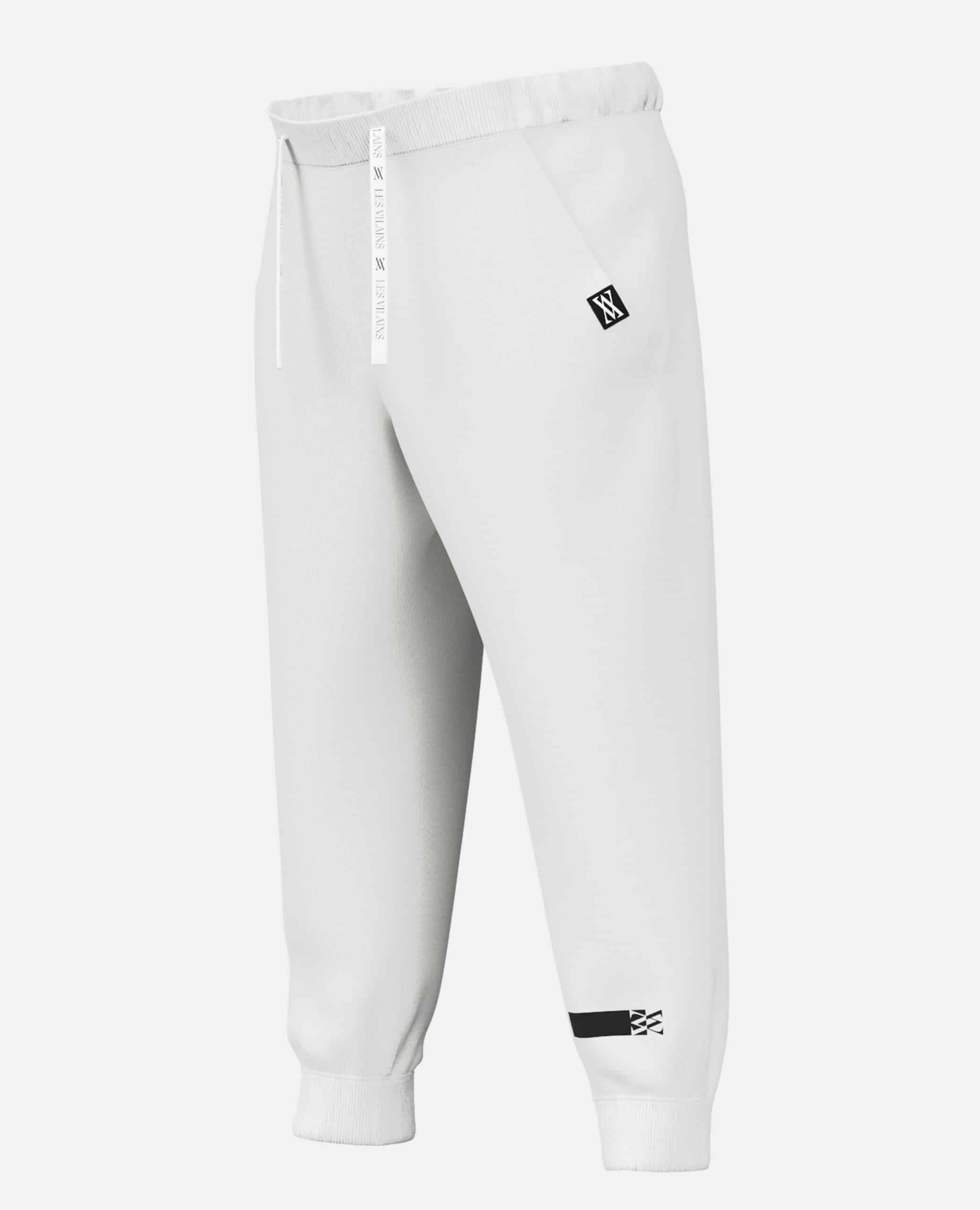 Les Vilains Original Streetwear sweatpants white